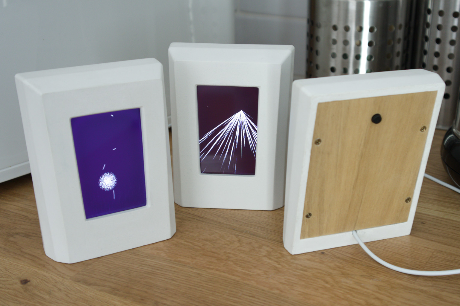 Three Fireworks objects